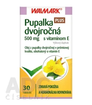 WALMARK Pupalka dvojročná 500 mg s vitamínom E
