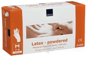ABENA Rukavice Latex vyšetrovacie, veľ. M