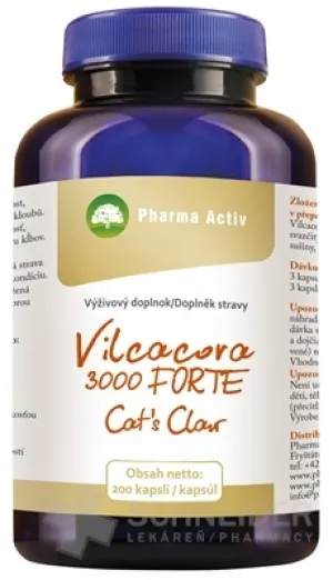 Pharma Activ Vilcacora 3000 FORTE Cat´s Claw