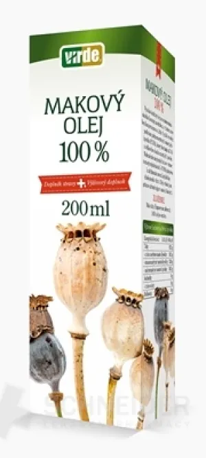 VIRDE MAKOVÝ OLEJ 100%