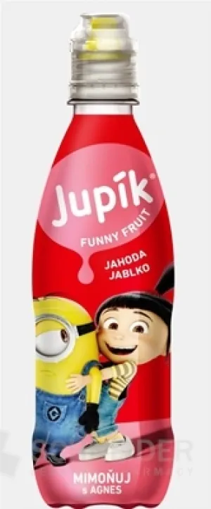 JUPÍK funny fruit JAHODA-JABLKO