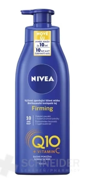 NIVEA Spevňujúce telové mlieko Firming Q10+Vit.C