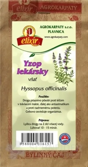 AGROKARPATY YZOP LEKÁRSKY vňať