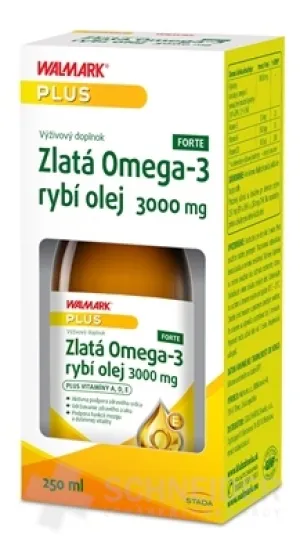 WALMARK Zlatá Omega-3 rybí olej 3000 mg