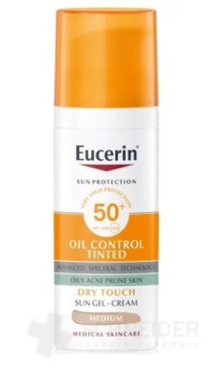 Eucerin SUN OIL CONTROL TINTED SPF 50+ MEDIUM