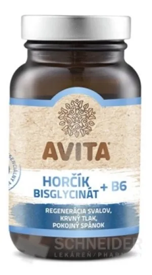 AVITA HORČÍK bisglycinát + B6