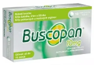 Buscopan tbl. obd 10 mg (blis.) 10 ks