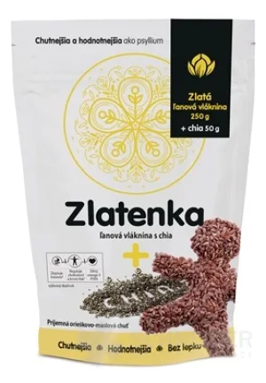 Zlatenka Ľanová vláknina s chia