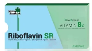 NaturProdukt VITAMÍN B2 Riboflavin SR