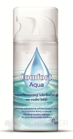 Comfort Aqua lubrikačný gél