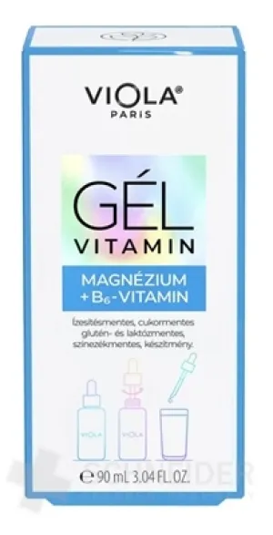 VIOLA PARIS Gél Vitamín MAGNÉZIUM + VITAMÍN B6