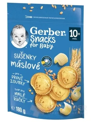 Gerber Snacks for Baby Maslové SUŠIENKY