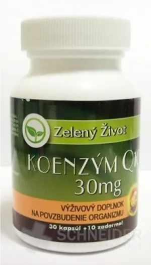 Zelený Život KOENZÝM Q10 30 mg
