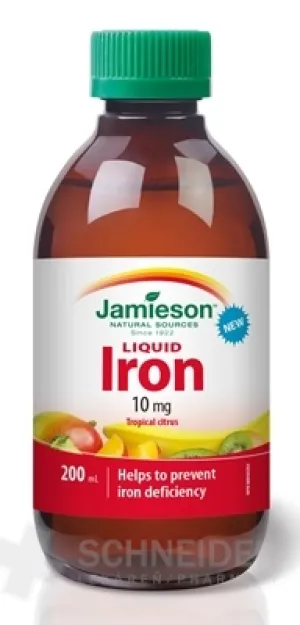 JAMIESON ŽELEZO V TEKUTEJ FORME