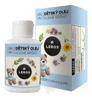 LEROS BIO DETSKÝ OLEJ POKOJNÉ BRUŠKO