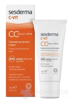 sesderma C-VIT ANTIOX CC KRÉM SPF15