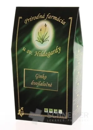 Prír. farmácia GINKO DVOJLALOČNÉ list