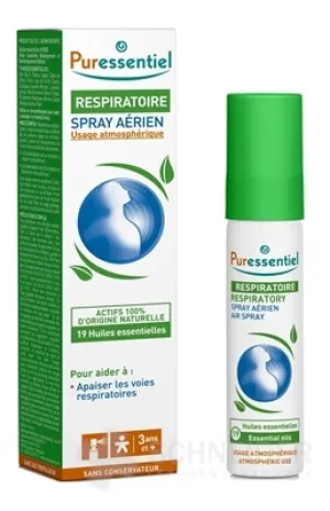 PURESSENTIEL Sprej na lepšie dýchanie