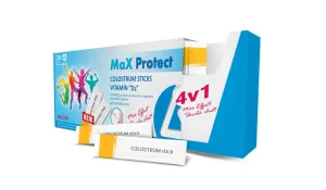 MaX Protect Colostrum Sticks, vrecúška 30 ks plv
