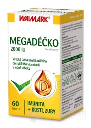 WALMARK Megadéčko 2000 IU MARKETINGOVÁ PODPORA