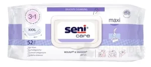 Seni Care Vlhčené obrúsky 3v1 Maxi