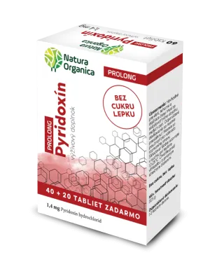 NATURA ORGANICA Pyridoxín prolong 1,4 mg - 60TBL
