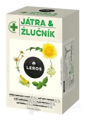 LEROS PEČEŇ A ŽLČNÍK 20x1,5g