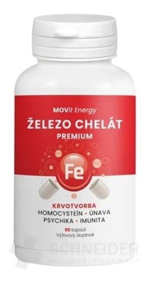 MOVit Železo Chelát Premium