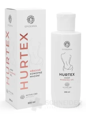 EPIDERMA HURTEX Konopný hrejivý gél