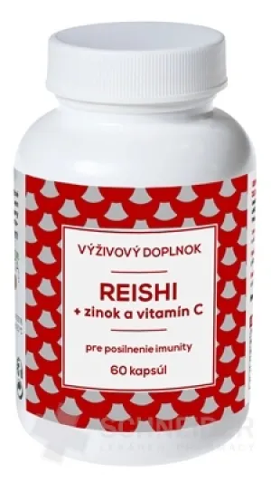 NATURVITA REISHI + zinok a vitamín C