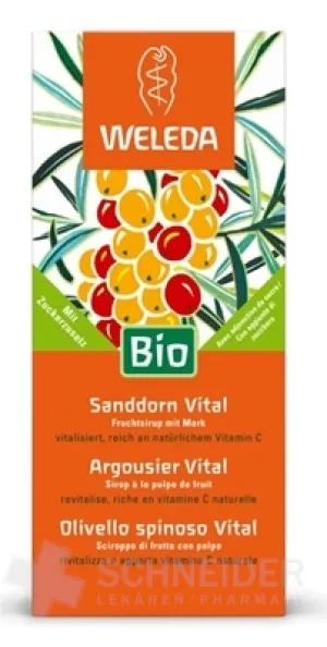 WELEDA BIO Rakytníková šťava (bez cukru)
