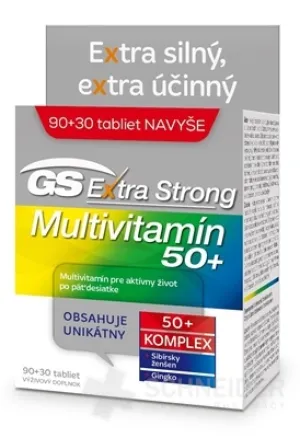 GS Extra Strong Multivitamín 50+
