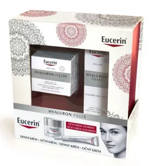 Eucerin Hyaluron-Filler denný krém na suchú pleť 50ml + očný krém 15ml