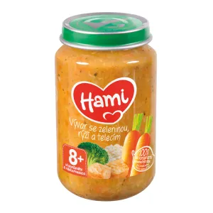 Hami príkrm Teľací vývar s ryžou a zeleninou