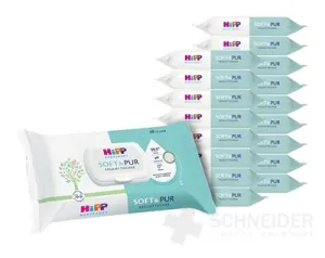 HiPP BabySANFT SOFT & PUR Čistiace vlhčené obrúsky