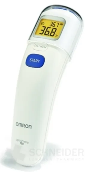 OMRON GENTLE TEMP 720 Čelový TEPLOMER