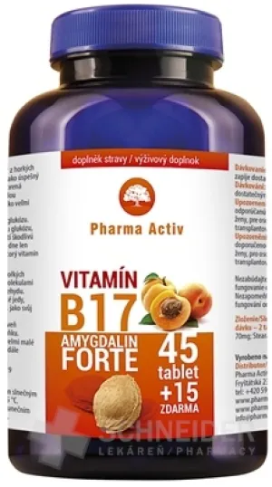 Pharma Activ Amygdalin Forte Vitamín B17