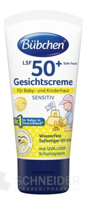 BUBCHEN OPAĽOVACÍ KRÉM NA TVÁR OF 50+ SENSITIVE