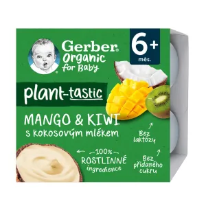Gerber Organic Rastlinný dezert Mango a kiwi