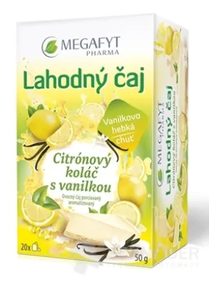 MEGAFYT Lahodný čaj Citrónový koláč s vanilkou