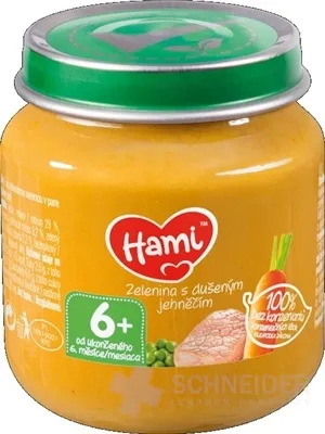 Hami príkrm Zelenina s duseným jahňacím