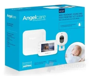 ANGELCARE AC327 BABY MONITOR Pohybu dychu + Video
