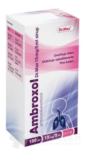 Ambroxol Dr.Max 15 mg/5 ml sirup