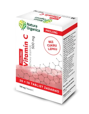 Natura Organica Vitamín C 500 mg PROLONG 30tbl