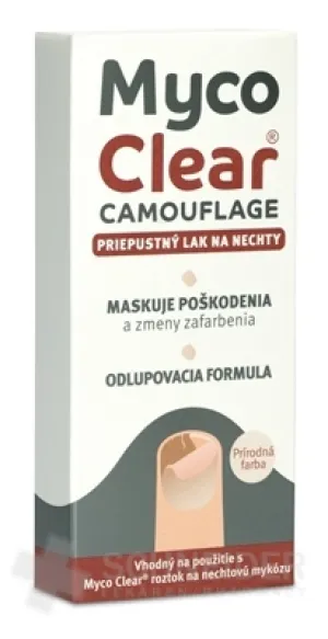 Myco Clear Camouflage Priepustný lak na nechty