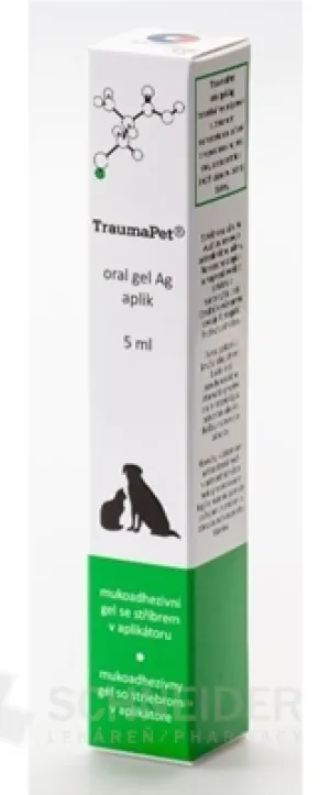 TraumaPet oral gél Ag v aplikátore