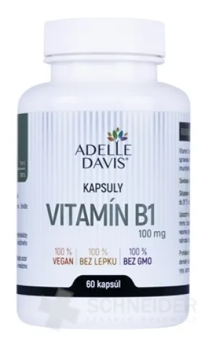 ADELLE DAVIS VITAMÍN B1, tiamín 100 mg