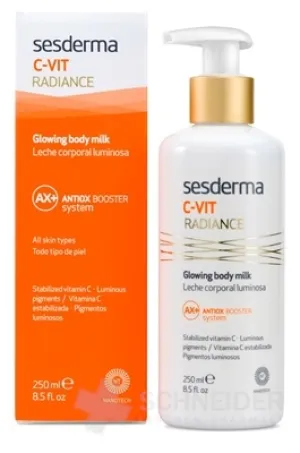 sesderma C-VIT RADIANCE ANTIOX Telové mlieko