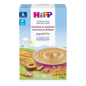 HiPP Mliečna KAŠA PRAEBIOTIK viaczrnná so slivkami
