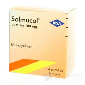 Solmucol pastilky 100 mg